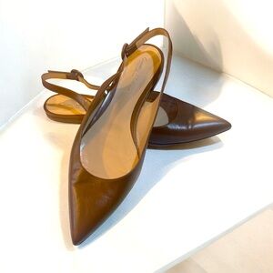 Gianvito Rossi Slingback Flats